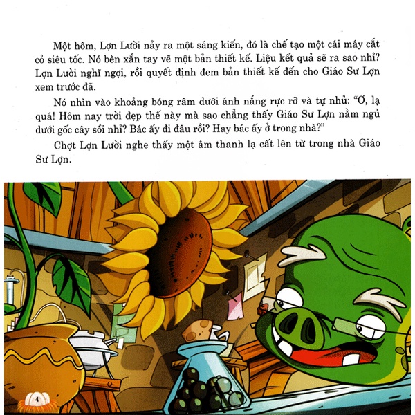 Sách Truyện Tranh Vui Nhộn Angry Birds - Viên Thuốc Thần Kỳ
