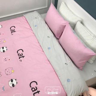 Set Chăn Ga Gối Cotton Lụa !!(ảnh chụp thật)