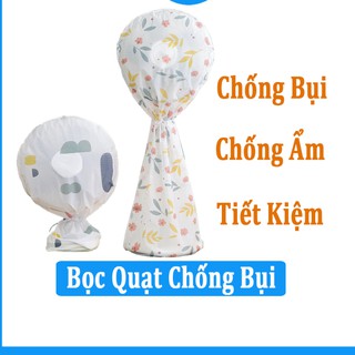 Vỏ túi bọc quạt cây, bọc quạt đứng chống bụi bẩn, bảo quản khi không dùng size lớn tiện lợi