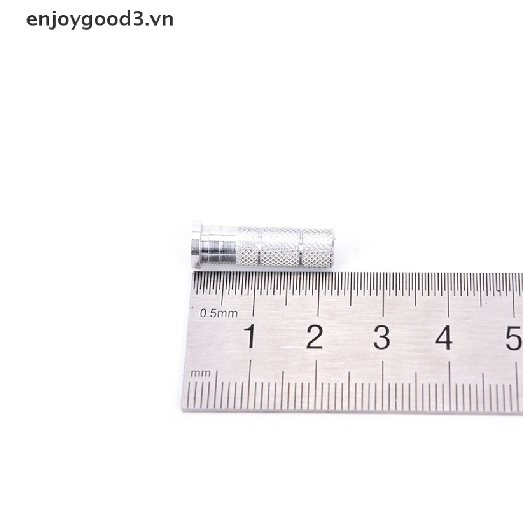 Đế gắn mũi tên bằng nhôm màu bạc 12x 6.2mm dùng luyện tập bắn cung chuyên dụng