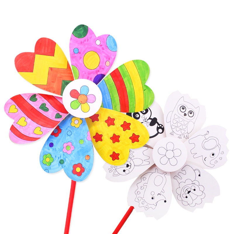 Chong Chóng Đồ Chơi Tự Tô Màu TTD258