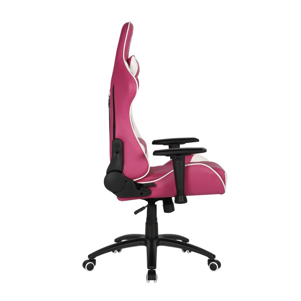 Ghế xoay Gaming E-DRA Ares EGC 207 Pink white - Ghế Gaming cao cấp - Chất liệu: Da cao cấp PU dễ dàng lau chùi sạch sẽ | BigBuy360 - bigbuy360.vn