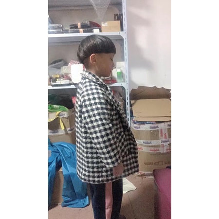 Áo dạ dáng dài cho bé trai, áo khoác cho bé kiểu dáng hàn quốc