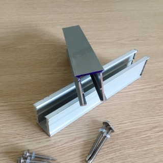 Thanh rail nhôm mini 25 cm kèm 2 đinh vít (4f or 6f)