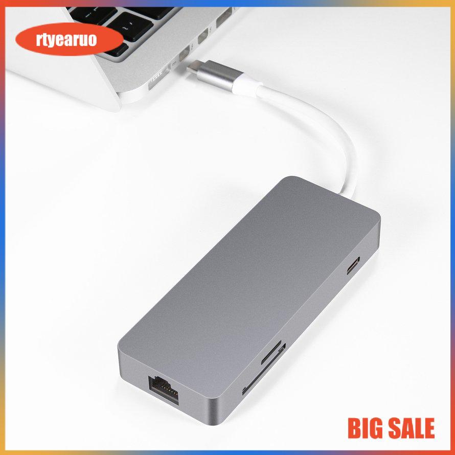 Bộ Chia Cổng Usb Type C Đa Năng 7 Trong 1