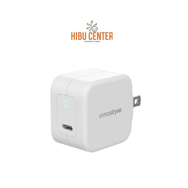 Sạc Nhanh INNOSTYLE USB-C PD 20W Minigo III White IC20PDWHI