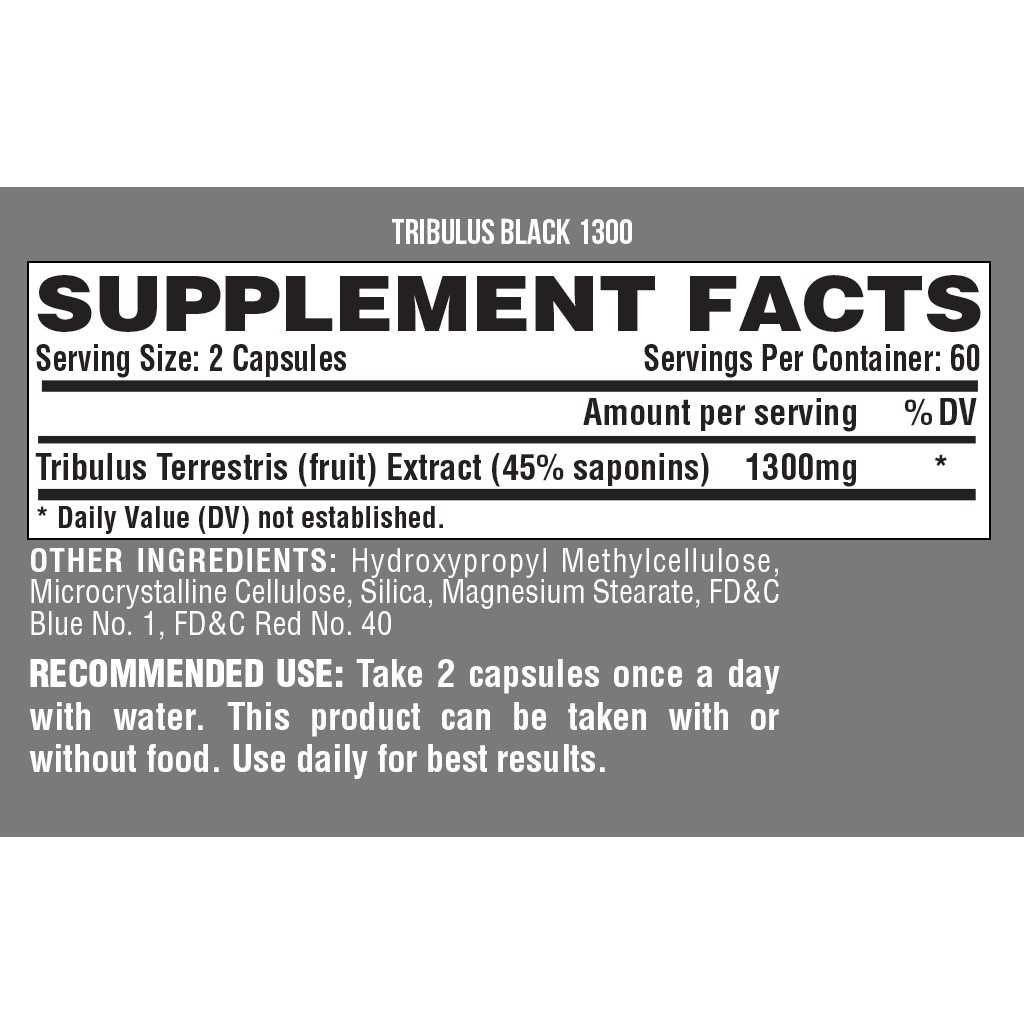 Tăng TESTOSTERONE | Nutrex TRIBULUS 1300  - TĂNG SINH LÝ, SỨC MẠNH NAM GIỚI - Chính hãng