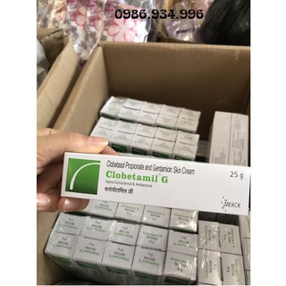 Bán 1 tuýp dài clobetamil g thái lan loại 25g