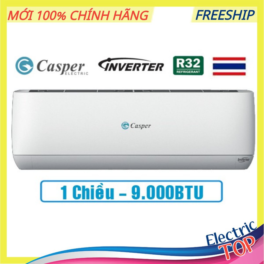 Điều hòa Casper 1 chiều Inverter 9000btu R32 GC-09TL32