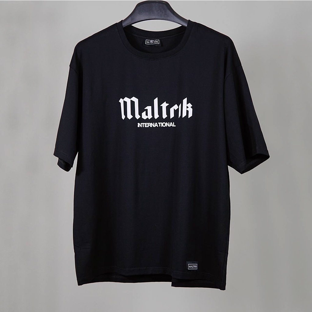 Áo phông unisex MALTRIK International form rộng áo thun basic chất cotton thoáng mát có size lớn cho người Bigsize
