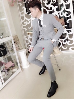 giày Chelsea Boot Da Bò 100% Cổ Cao