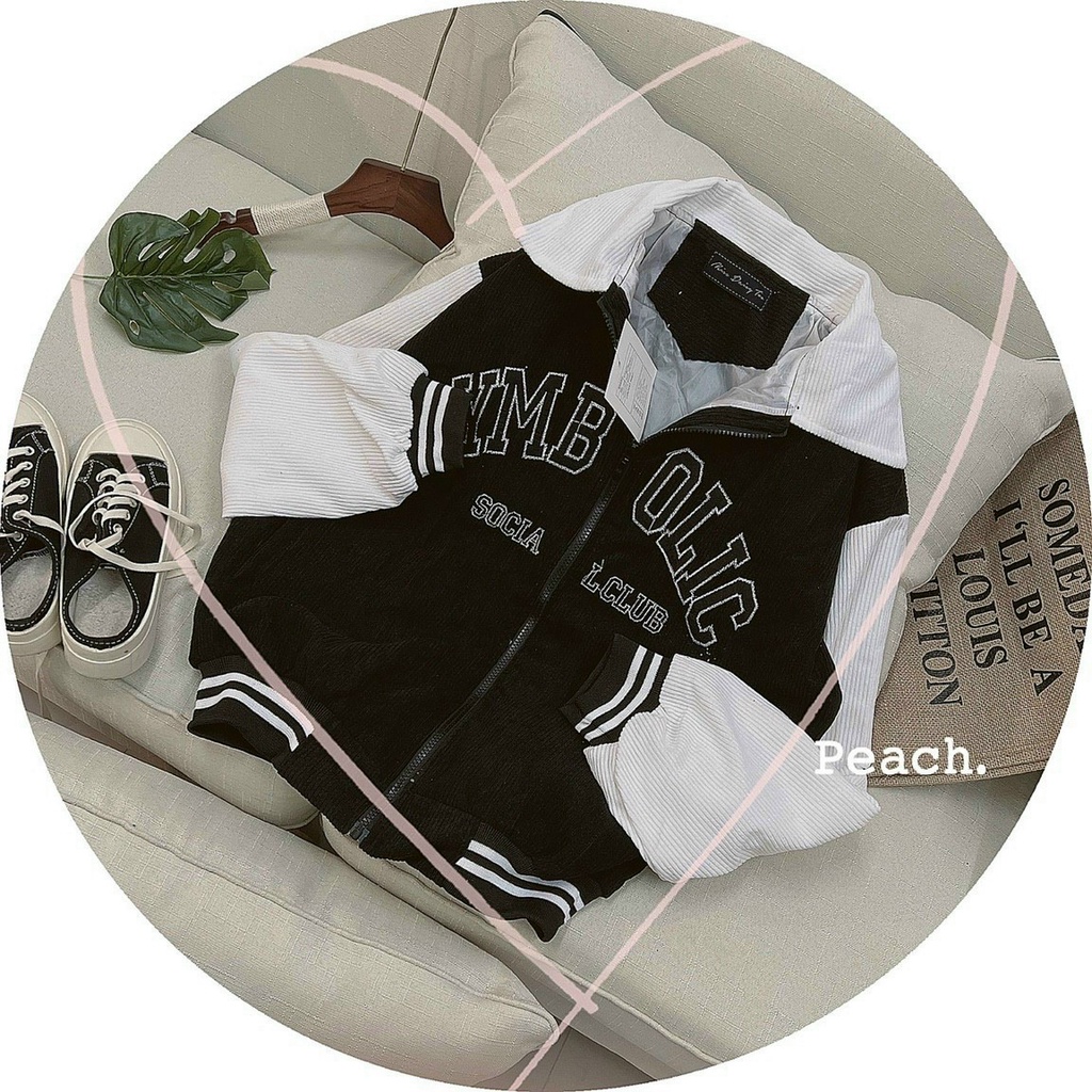 ÁO KHOÁC BOMBER NHUNG TĂM UNISEX NAM NỮ FORM RỘNG CỰC XIN HOT- ĐĂNG QUANG FASHION