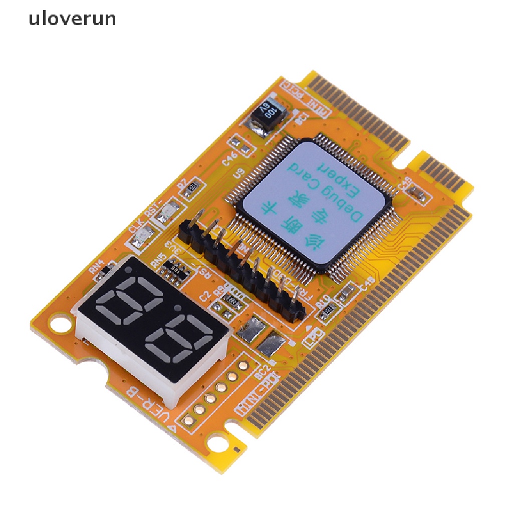 Uloverun Thẻ Kiểm Tra Chẩn Đoán Lỗi 3 Trong 1 mini PCI PCI-E LPC PC laptop