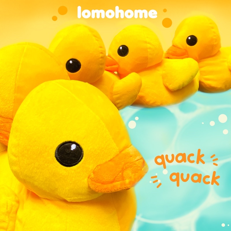 Gấu Bông Vịt Vàng Lomo Home