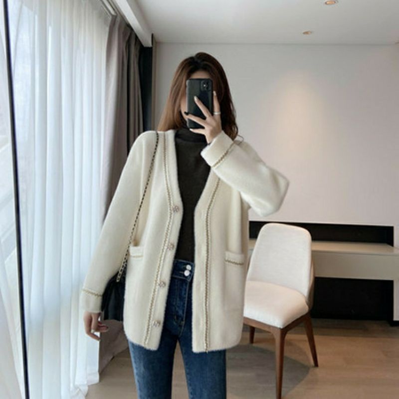 Áo khoác lông cúc ngọc cực chảnh 5C hàng QCCC