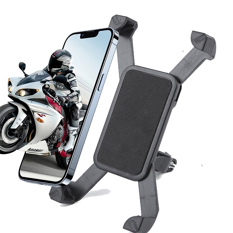 Giá Đỡ Điện Thoại Chống Rung 360 Độ Cho Xe Đạp° Giá Đỡ Điện Thoại Thông Minh 4.7-6.5 Inch Xoay Được Tương Thích Với Hầu Hết Các Loại Xe Đạp Và Xe Máy