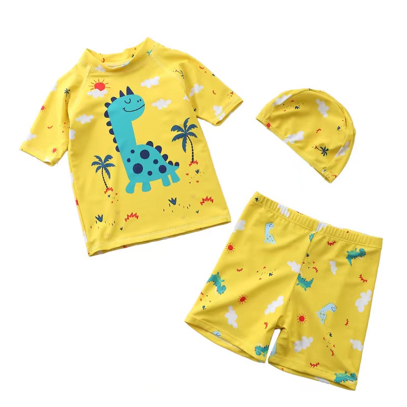 Set quần áo bơi cộc tay bé trai
