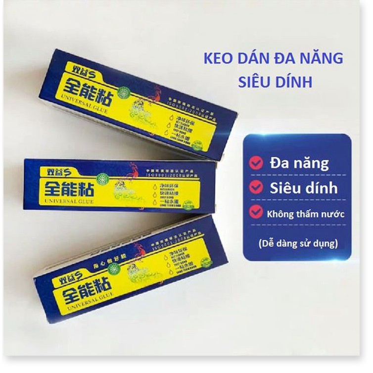 Keo dán 💓FREESHIP💓 Keo dán đa năng Universal Glue, thiết kế thông minh, dộ kết dính cao trên bề mặt cứng rắn 5503