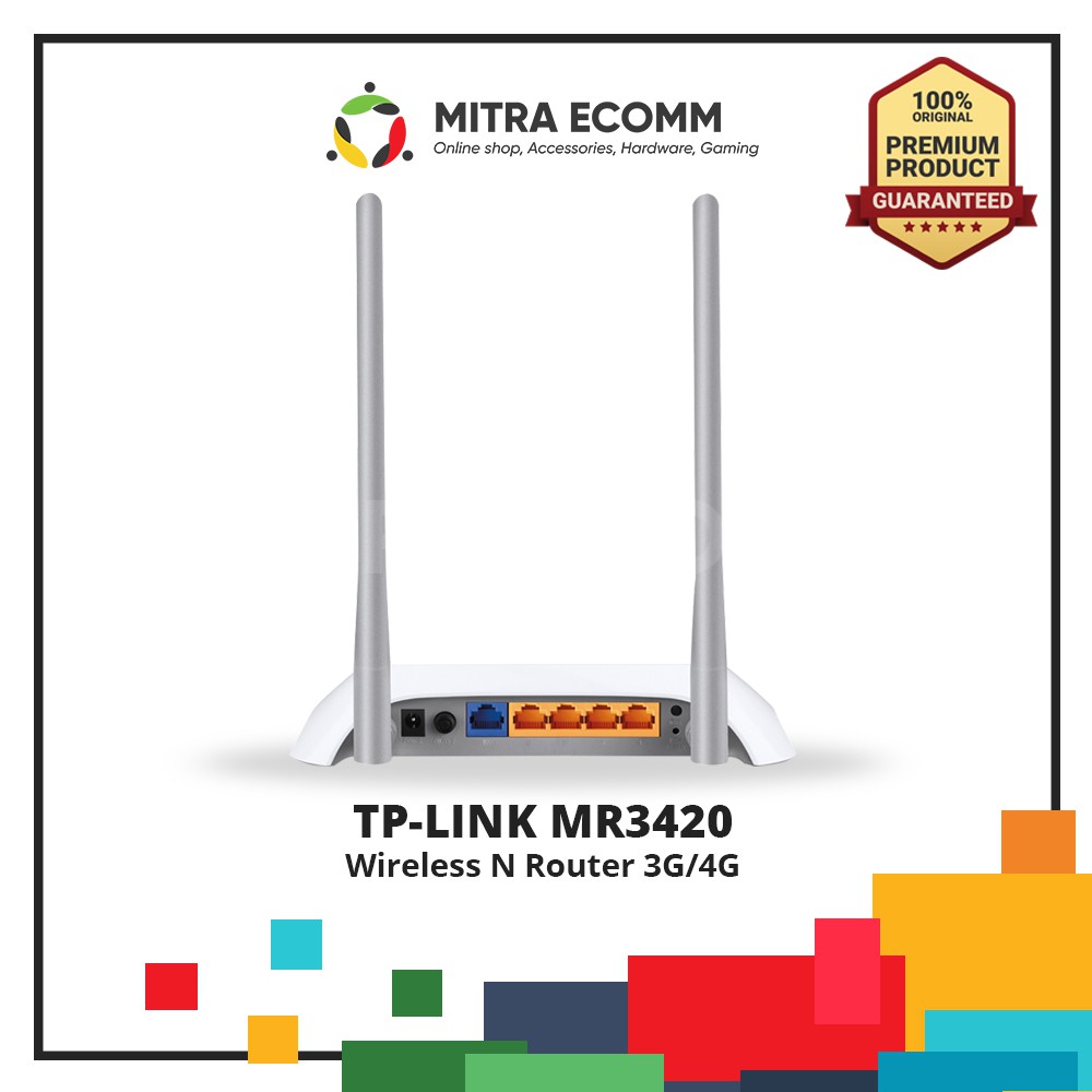 Usb Phát Sóng Tp-link Tl-mr 3420 4g / 3g Tplink Mr3420