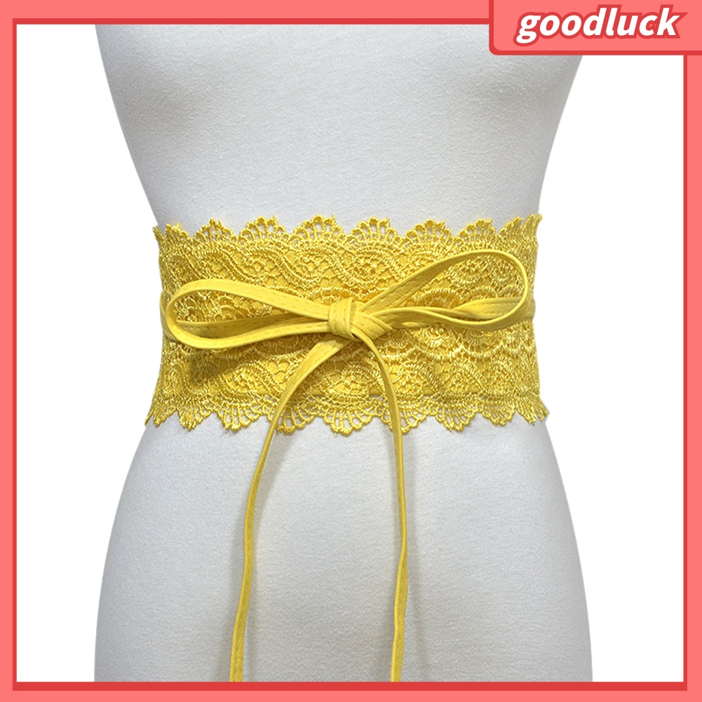 Dây thắt lưng bản rộng thiết kế thời trang dành cho nữ