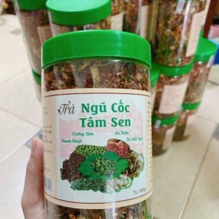 Trà ngũ cốc tâm sen