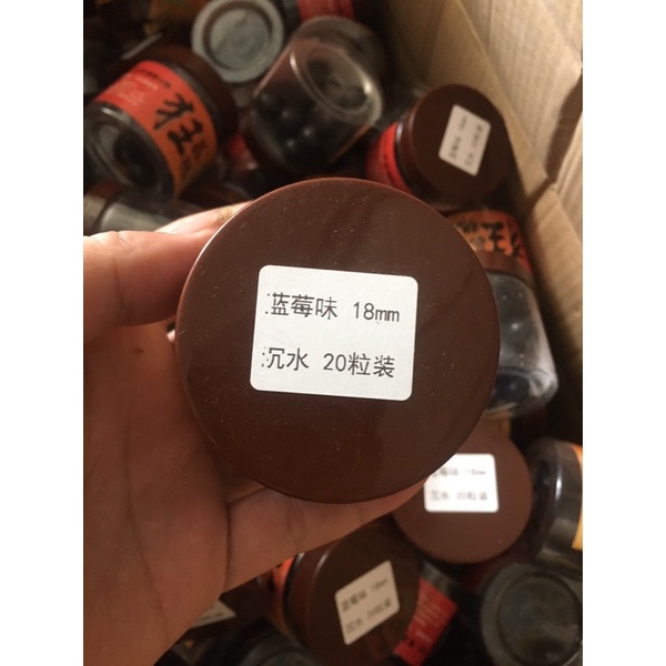 Hạt đan Hạt Đan Silicon đủ Vị , Việt Quất và Ốc Tanh chuyên câu San hàng18mm