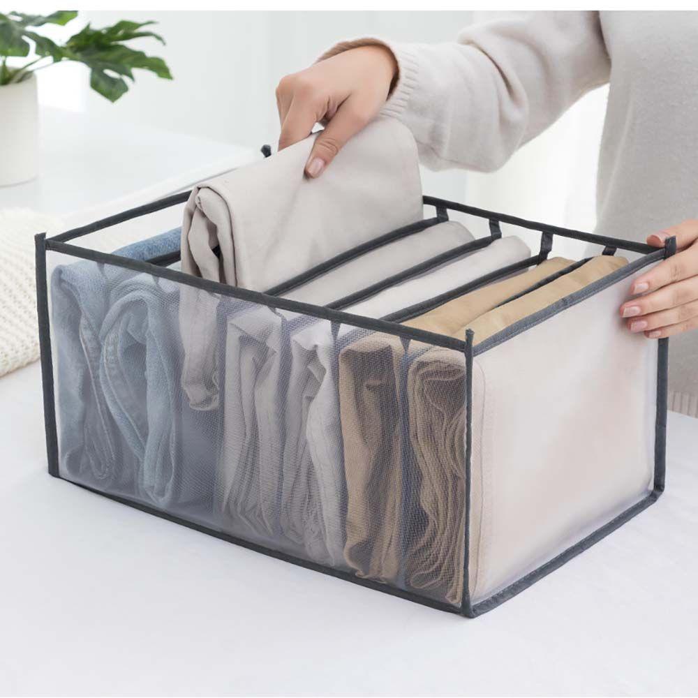 SJJL Hộp Đựng Quần Áo Có Thể Gấp Gọn Tiện Dụng Cho Tủ Quần Áo