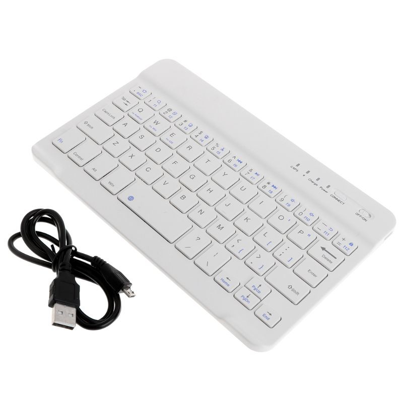 Bàn Phím Bluetooth Không Dây Siêu Mỏng 59 Phím Cho Ios Android Windows Pc Computer