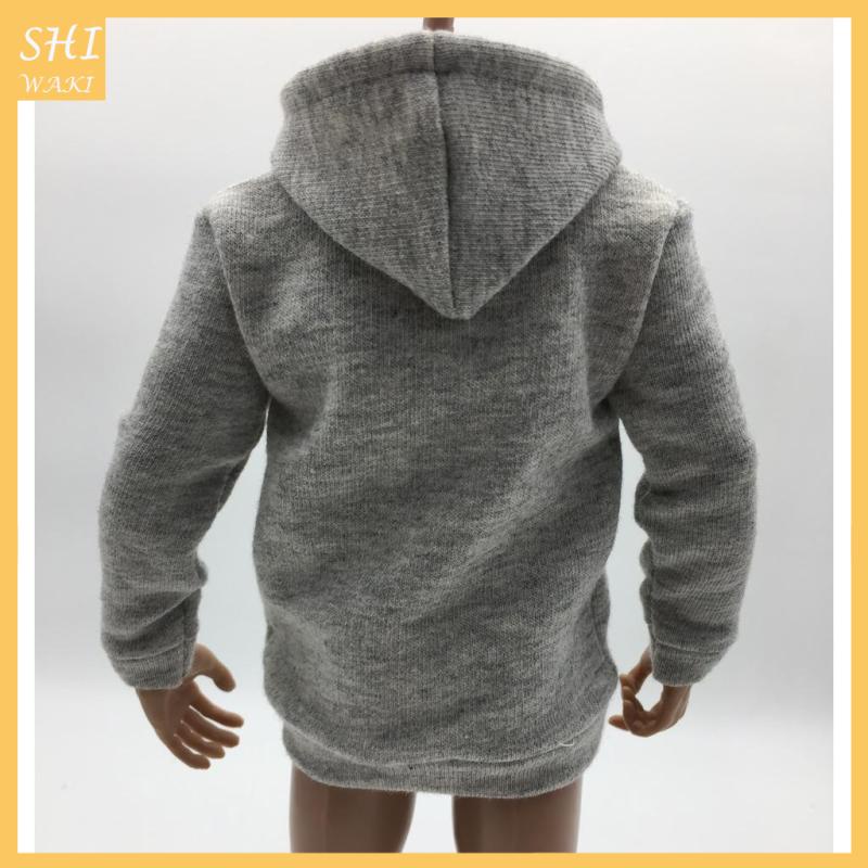 Áo Hoodie Màu Xanh Quân Đội Dành Cho Mô Hình Nhân Vật 12inch Tỉ Lệ 1 / 6