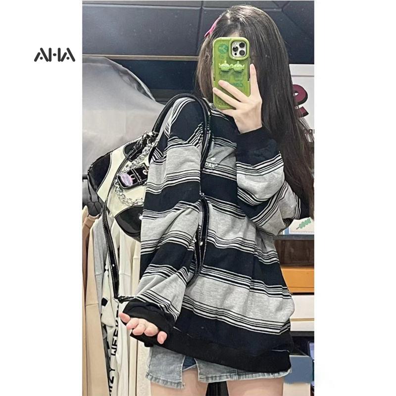 Túi da đeo vai AHA OFFICIAL phối chuỗi xích kim loại phong cách thời trang độc đáo cho nữ