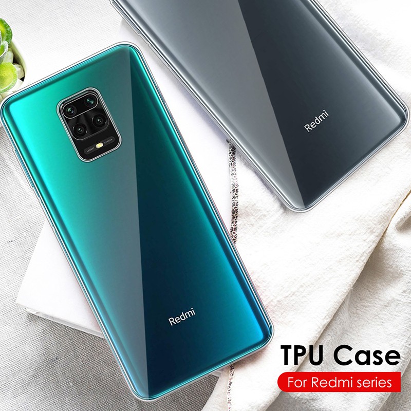 Ốp lưng trong suốt siêu mỏng dành cho Xiaomi Mi 9T 10T 11T 12T 11 Lite Poco F2 F3 F4 M3 M4 X3 X4 X5 Pro Redmi Note 7 8 9 9S 10 10S 11 11S 12 12S 9A 9C