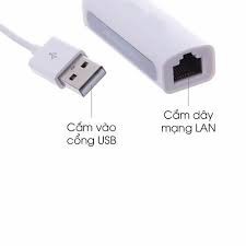 [USB ra LAN có dây] Chuyển đổi từ cổng usb ra mạng