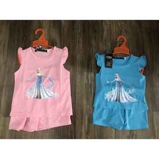 Bộ Cánh tiên hình ELsa cho bé gái mùa hè
