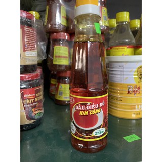 Dầu hạt điều đỏ Kim Công 225ml