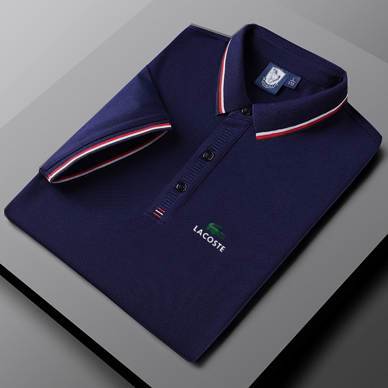 Hàng Có Sẵn! Hàng Có Sẵn! Lacoste Áo polo Chất Liệu cotton Nguyên Chất Thoải Mái Thời Trang Cho Nam Và Nữ