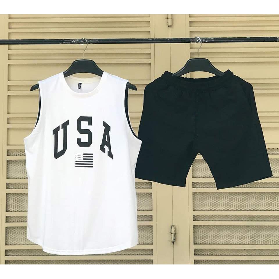 Bộ Ba lổ Tập Gym Vải Thun Lạnh Co Dãn 4 Chiều Vải Nhập 3 Màu khác nhau(Hình Thật Chụp Bằng ĐT 100% Không Qua Chỉnh Sửa) | BigBuy360 - bigbuy360.vn