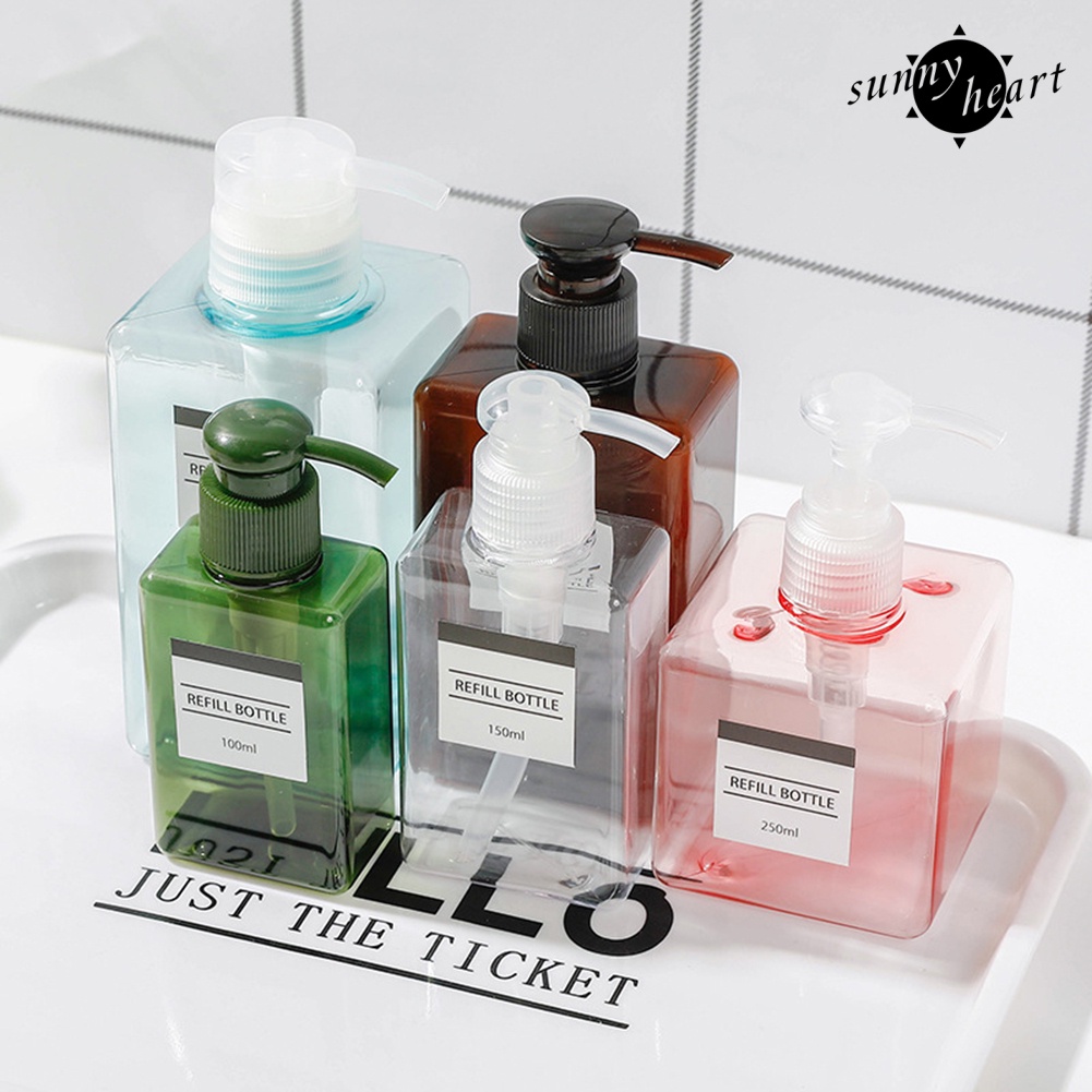 Bình Rỗng Đựng Dầu Gội/Sữa Tắm 100/150/250/280/450ml