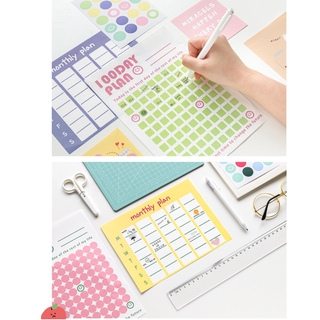 Giấy Dán Tường Lên Kế Hoạch 100 Ngày