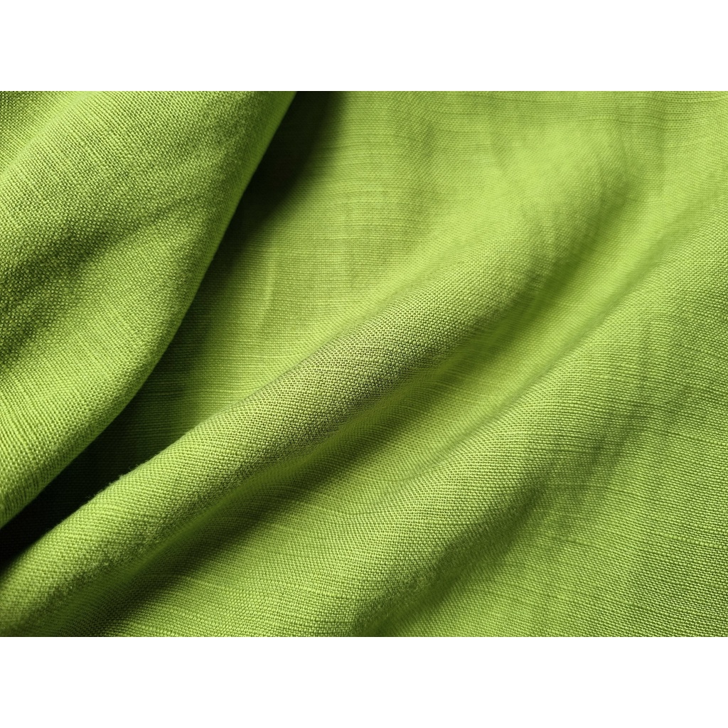 Vải linen tưng xanh cốm