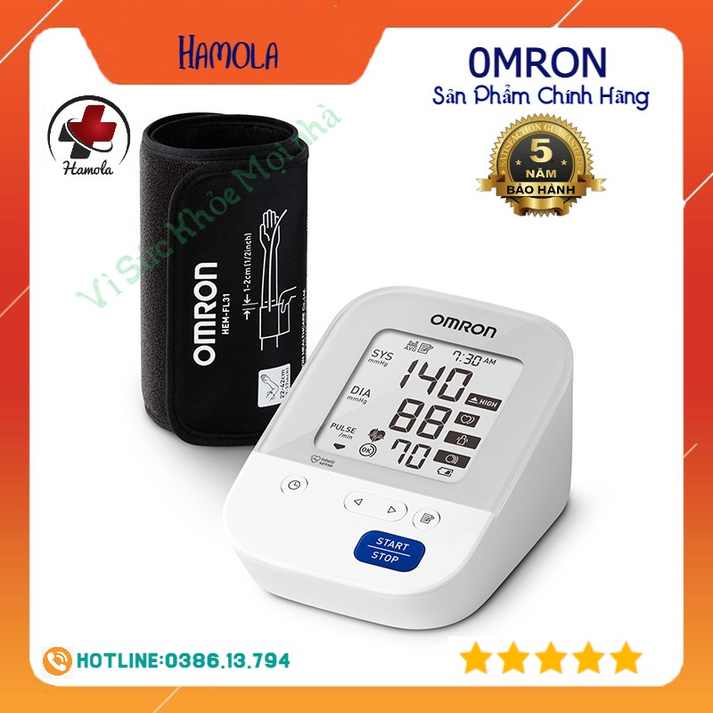 Máy đo huyết áp điện tử tự động Omron HEM-7156