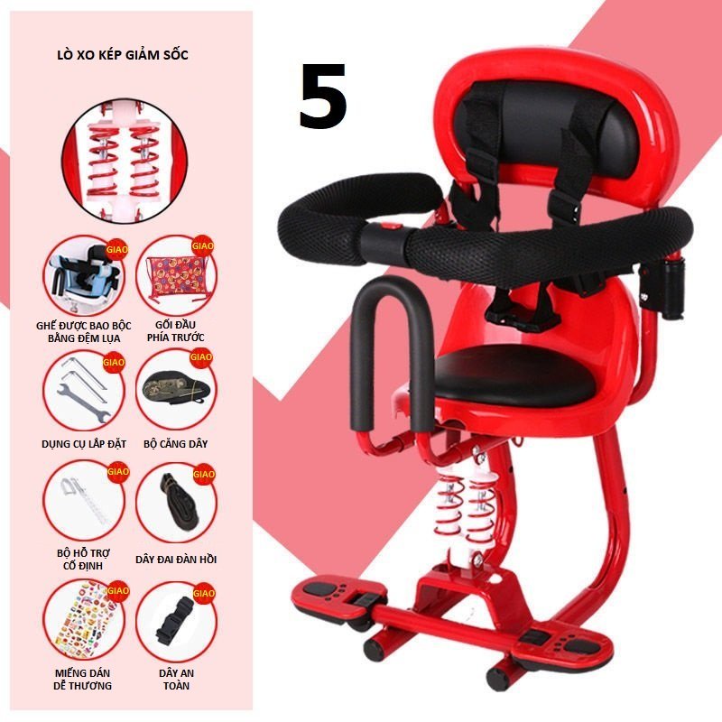 Ghế ngồi xe điện, xe đạp điện cho bé ( không dùng cho xe máy)