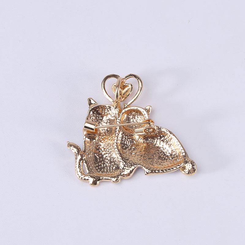 Ghim Cài Áo Hình Chú Mèo Dễ Thương