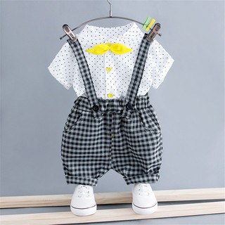 Set quần áo chấm bi xinh xắn dành cho bé