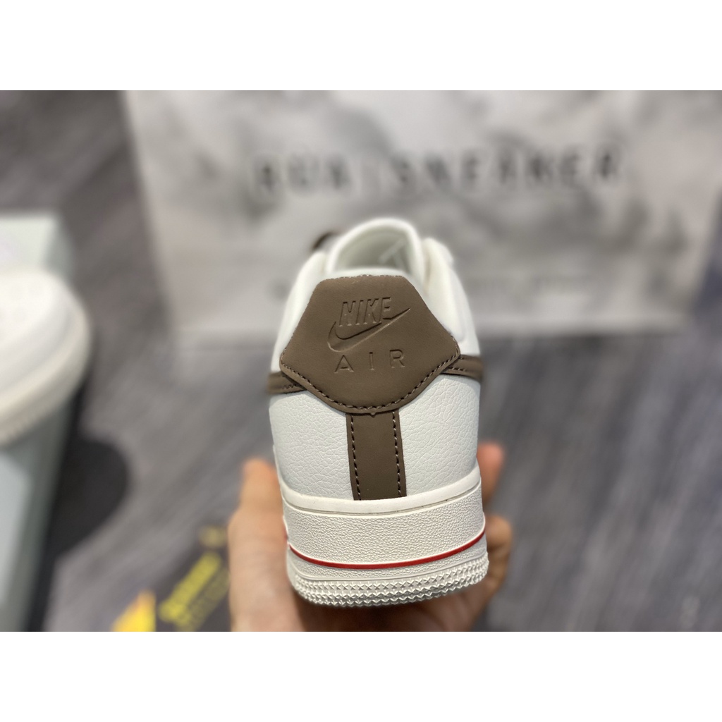 Siêu Phẩm Giày Thể Thảo Sneaker AF1 Vệt nâu Móc nâu SIêu Xinh Cao Cấp Ảnh Thật + freeship + Tặng Tất