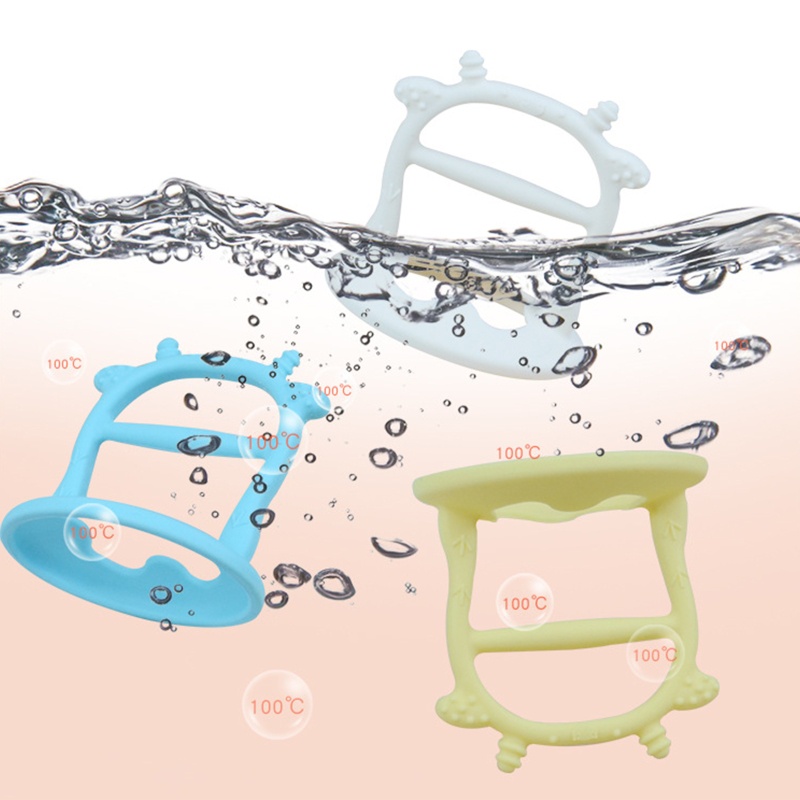 Vòng Tay Hạt Silicone Mềm Mại Cho Bé Ngậm Mọc Răng