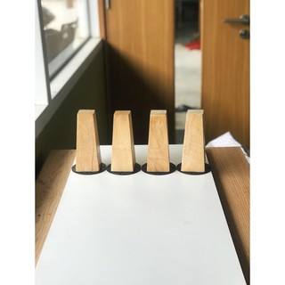 COMBO 4/5/6 chân gỗ VUÔNG TÚM 15CM THẲNG/XÉO - PHÍ SHIP RẺ