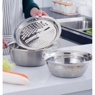Bộ rổ nạo đa năng inox 304