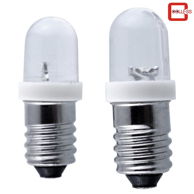 Bóng đèn led chiếu rbg e10 sử dụng điện dc 6 / 12 / 24v