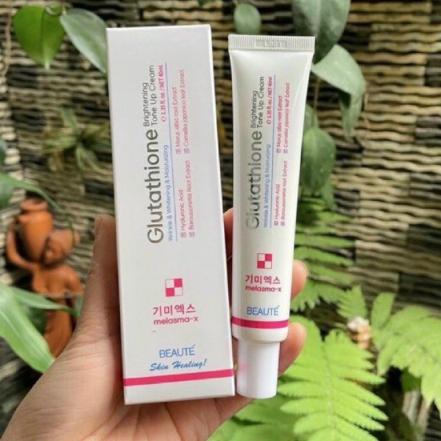 GLUTATHION MELASMA-X❤️FREESHIP❤️ KEM DƯỠNG TRẮNG DA NÂNG TONE MELASMA-X GLUTATHION BRIGHTENING TONE UP CREAM 40ml
