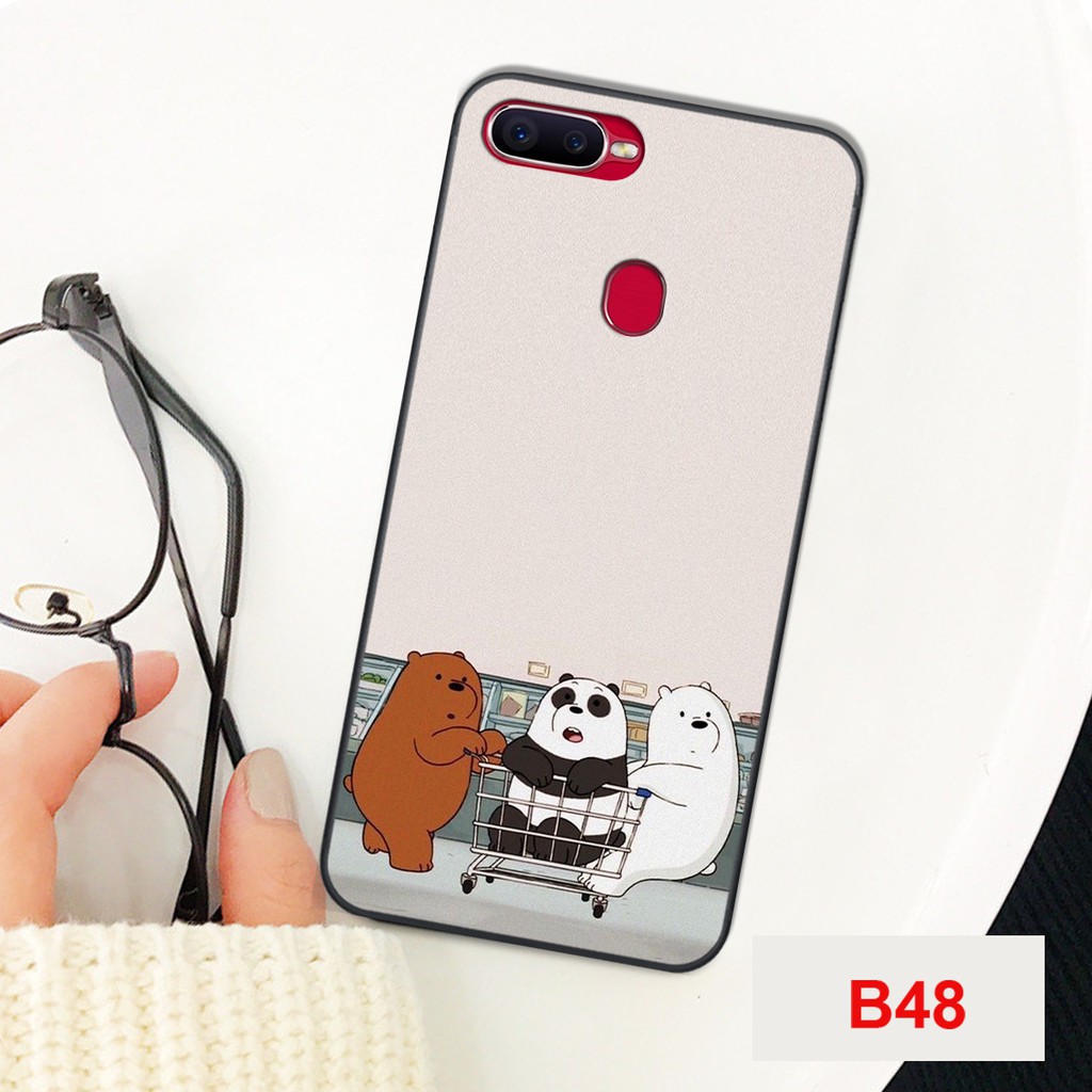 [SALE]ỐP ĐIỆN THOẠI HÌNH GẤU TRẮNG OPPO A5S/A7/A12/F9 CỰC RẺ